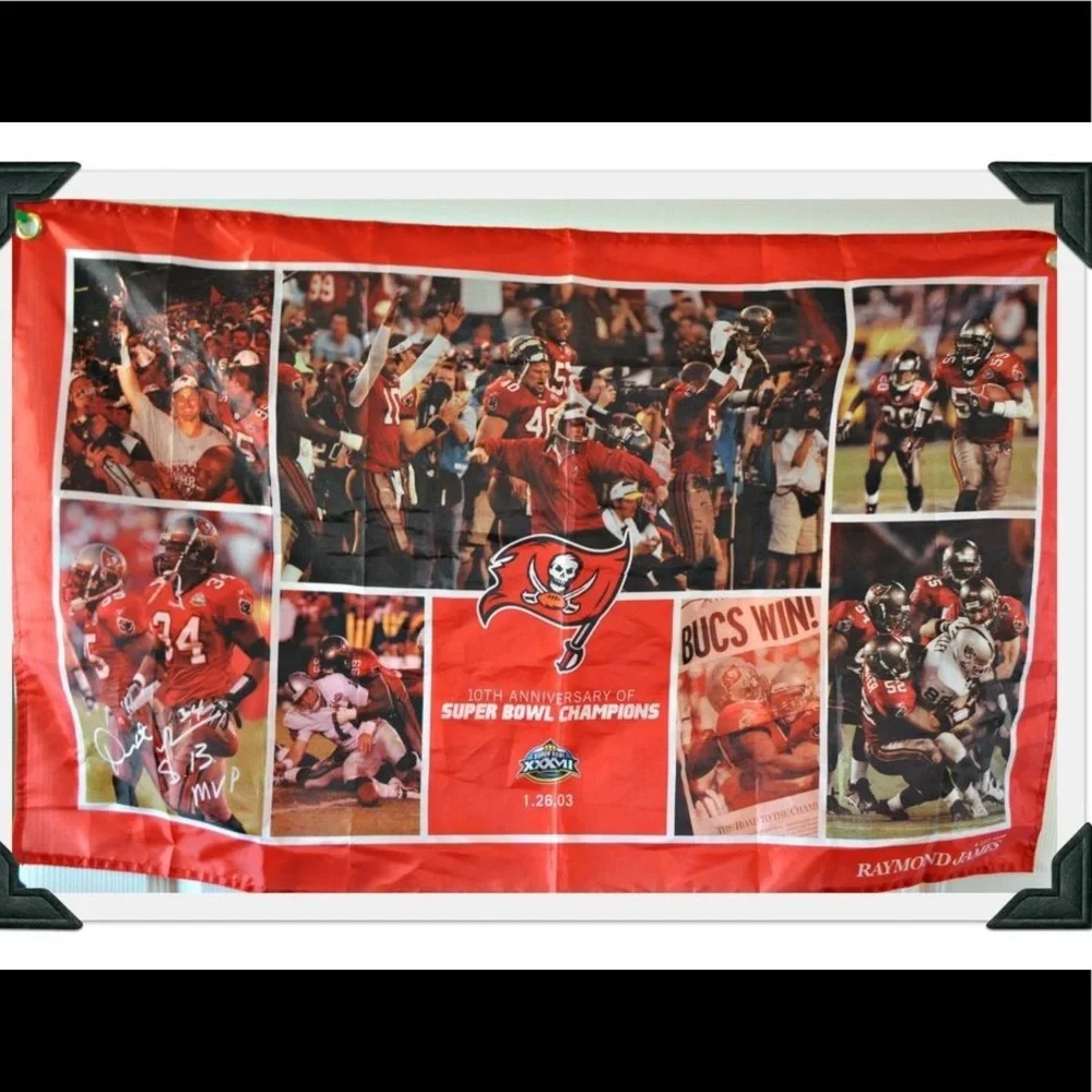 Tampa Bay Buccaneers Super Bowl Flag